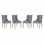 Pose Dining Chair Performance Velvet Set of 4