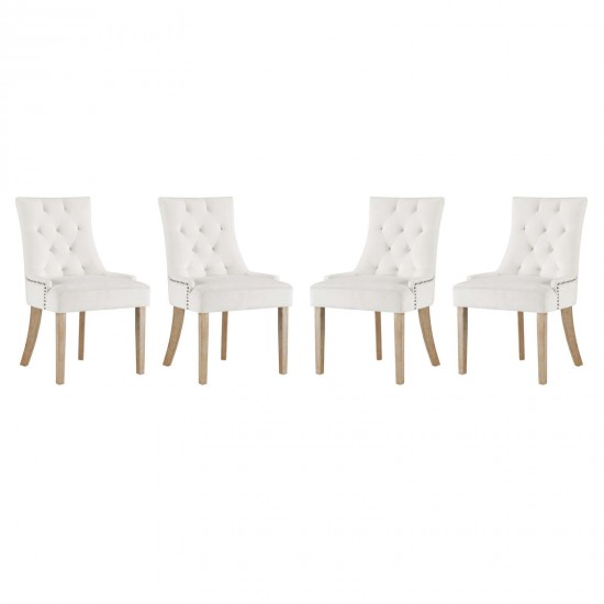 Pose Dining Chair Performance Velvet Set of 4