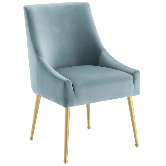 Discern Upholstered Performance Velvet Dining Chair