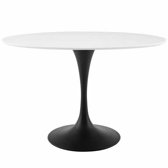 Lippa 48" Oval Wood Top Dining Table