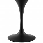 Lippa 48" Oval Artificial Marble Dining Table