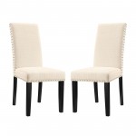 Parcel Dining Side Chair Fabric Set of 2