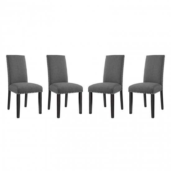 Parcel Dining Side Chair Fabric Set of 4