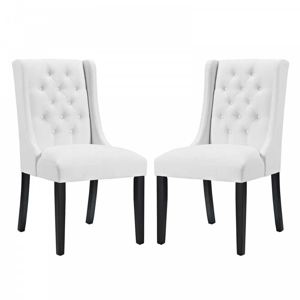 Baronet Dining Chair Vinyl Set of 2