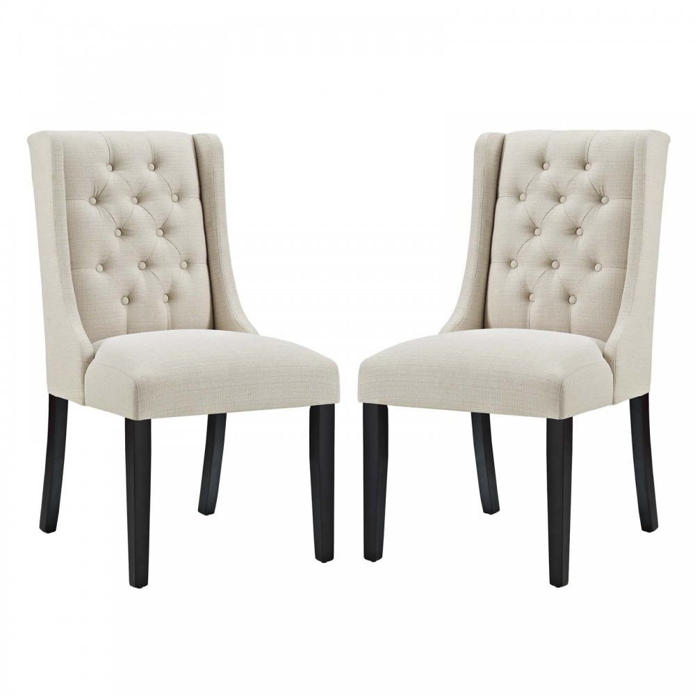 Baronet Dining Chair Fabric Set of 2