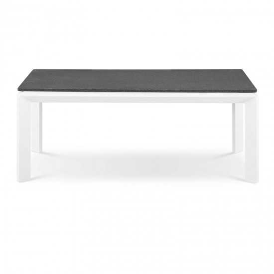 Riverside Aluminum Outdoor Patio Coffee Table