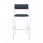 Raleigh Stackable Outdoor Patio Aluminum Bar Stool