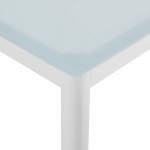 Raleigh 59" Outdoor Patio Aluminum Dining Table