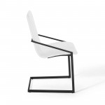 Pitch Upholstered Fabric Dining Armchair