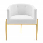 Savour Tufted Performance Velvet Accent Chairs - Set of 2