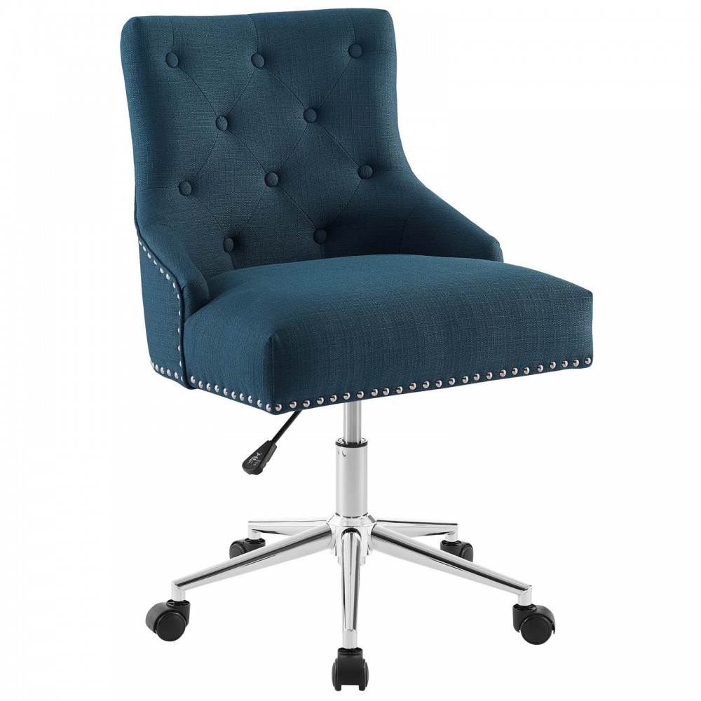 Regent Tufted Button Swivel Upholstered Fabric Office Chair Regent Tufted Button Swivel Upholstered Fabric Office Chair