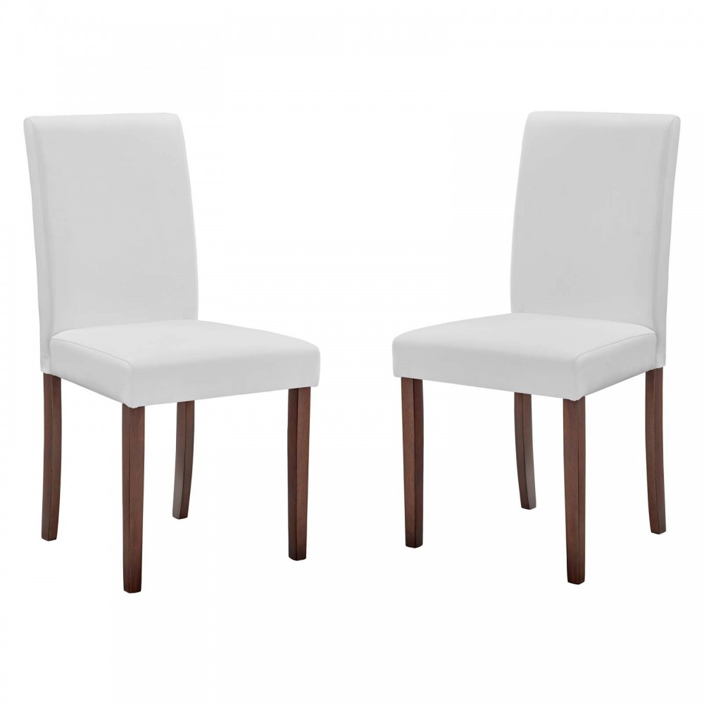 Prosper Faux Leather Dining Side Chair Set of 2 Prosper Faux Leather Dining Side Chair Set of 2