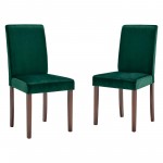 Prosper Upholstered Velvet Dining Side Chair Set of 2