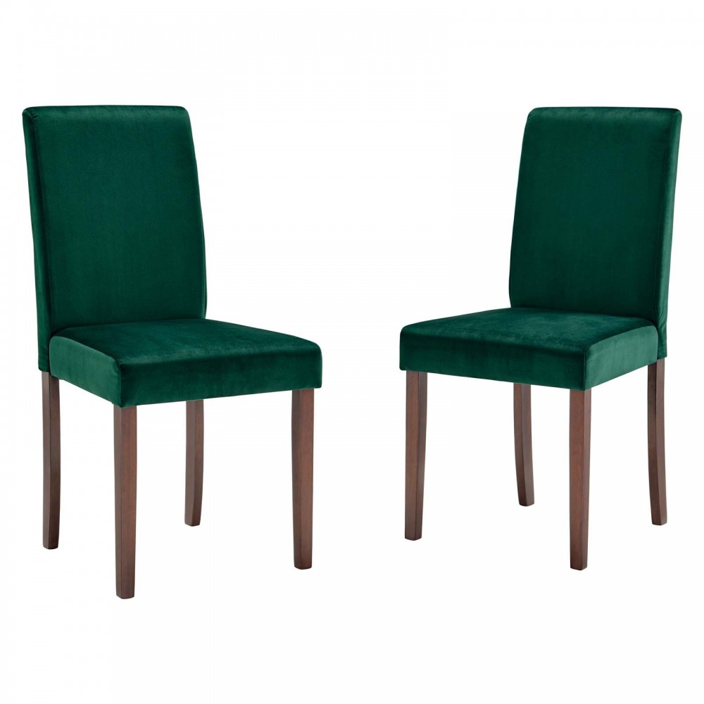 Prosper Upholstered Velvet Dining Side Chair Set of 2 Prosper Upholstered Velvet Dining Side Chair Set of 2