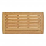 Orlean Outdoor Patio Eucalyptus Wood Coffee Table