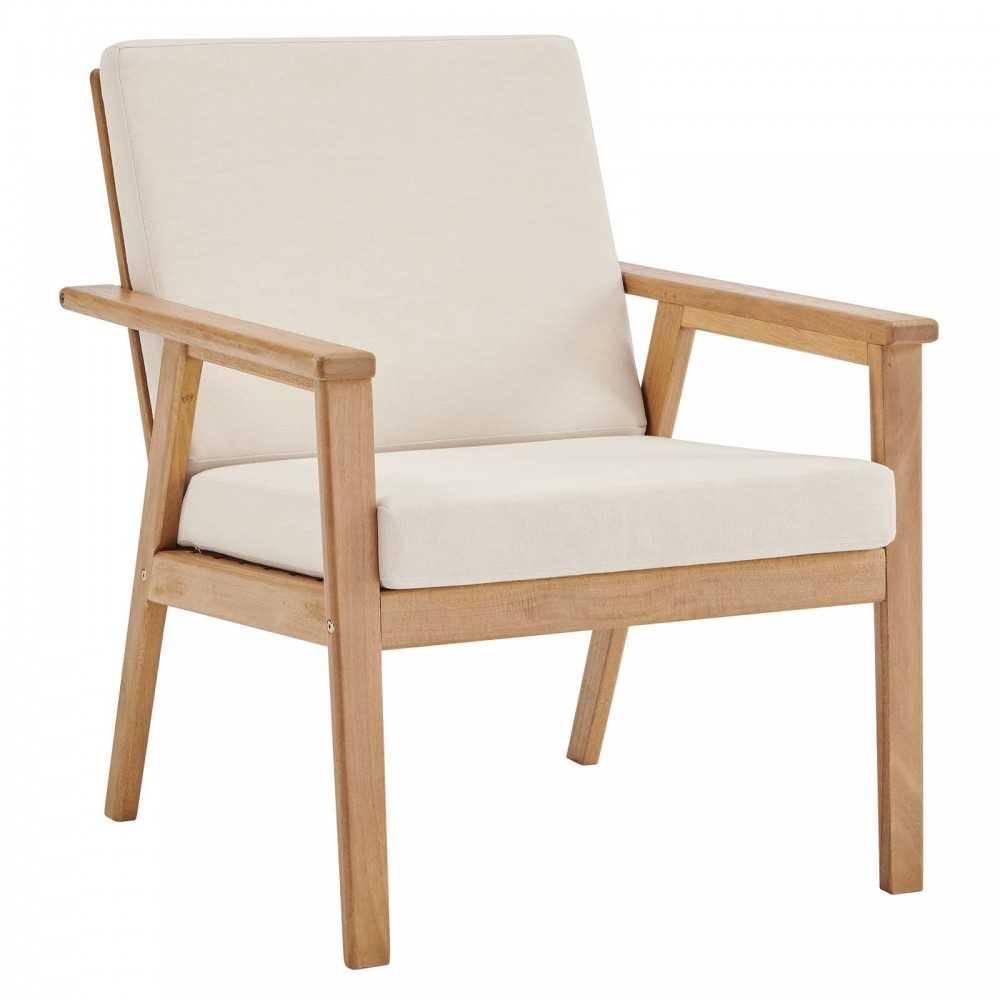 Vero Ash Wood Outdoor Patio Armchair