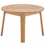 Vero Ash Wood Outdoor Patio Side End Table