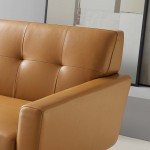 Engage Top-Grain Leather Living Room Lounge Sofa