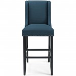 Baron Upholstered Fabric Bar Stool