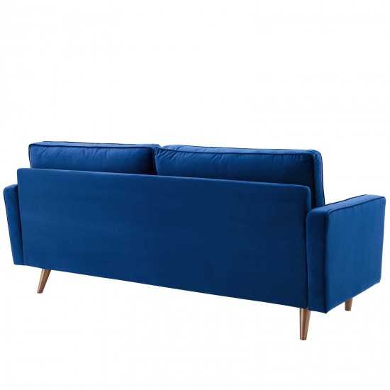 Valour Performance Velvet Sofa