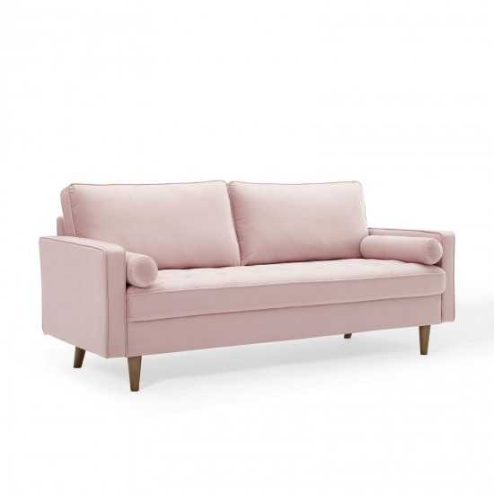 Valour Performance Velvet Sofa