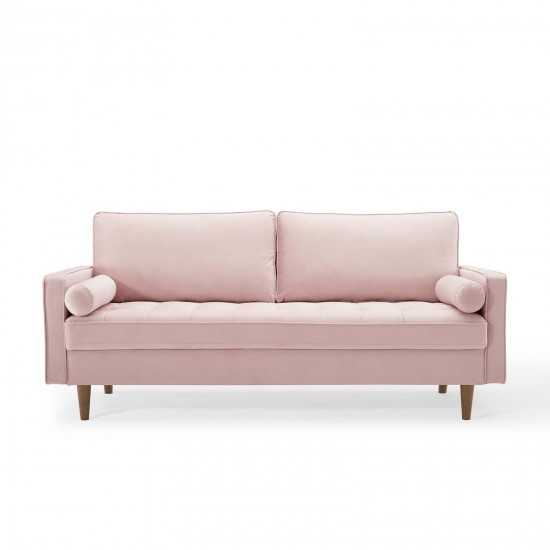 Valour Performance Velvet Sofa