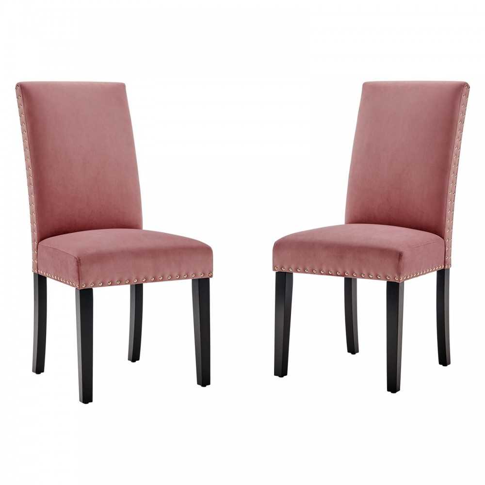 Parcel Performance Velvet Dining Side Chairs - Set of 2 Parcel Performance Velvet Dining Side Chairs - Set of 2