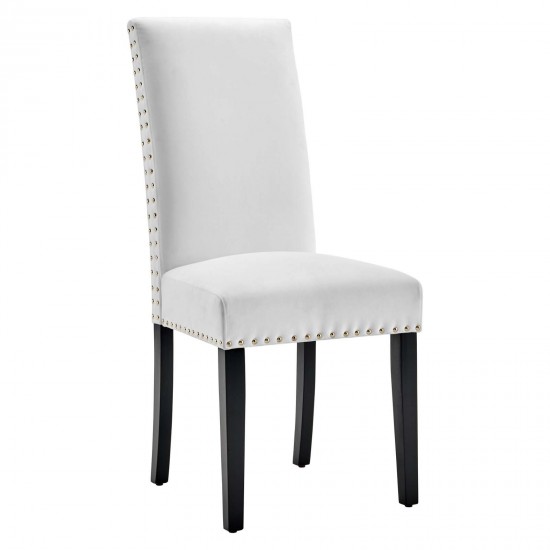 Parcel Performance Velvet Dining Side Chairs - Set of 2