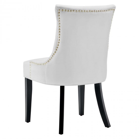 Regent Tufted Performance Velvet Dining Side Chairs - Set of 2