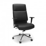 Bonded Leather Manager Chair, High Back Office Chair for Computer Desk (568)