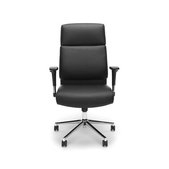 Bonded Leather Manager Chair, High Back Office Chair for Computer Desk (568)