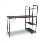 Essentials by OFM ESS-1004 Combination Desk with 4 Shelf Unit