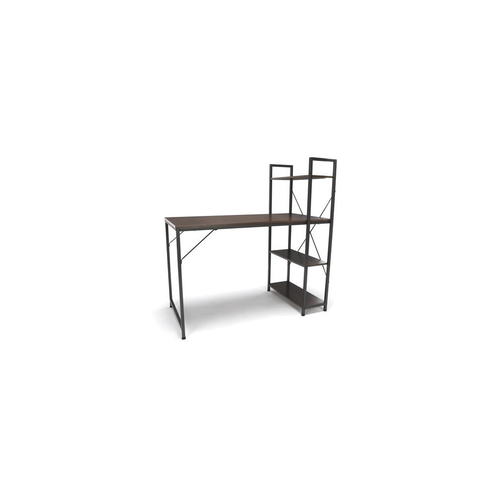 Essentials by OFM ESS-1004 Combination Desk with 4 Shelf Unit Essentials by OFM ESS-1004 Combination Desk with 4 Shelf Unit