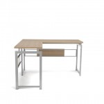 Essentials by OFM ESS-1020 L Desk with Metal Legs