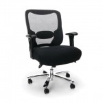 Essentials by OFM ESS-200 Big and Tall Swivel Mesh Office Chair with Arms