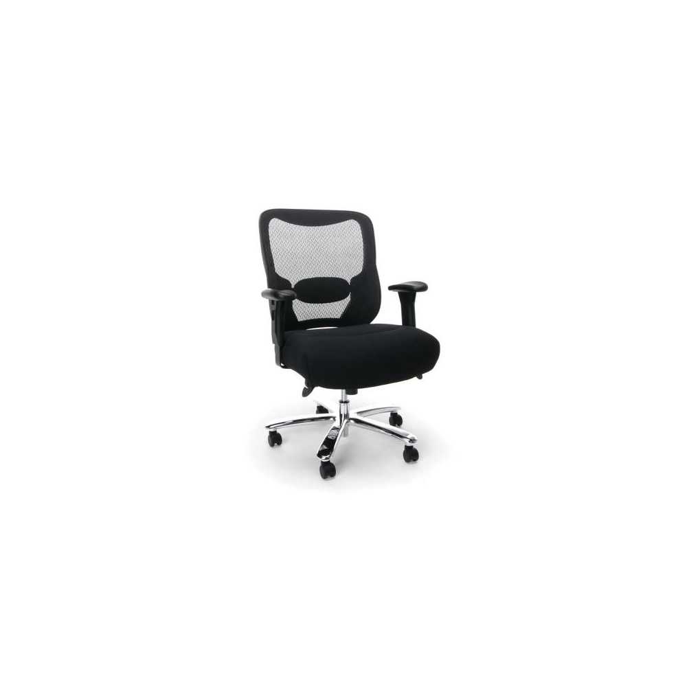 Essentials by OFM ESS-200 Big and Tall Swivel Mesh Office Chair with Arms