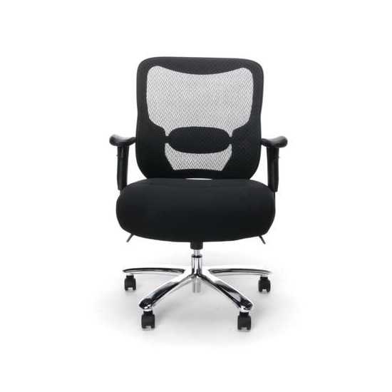 Essentials by OFM ESS-200 Big and Tall Swivel Mesh Office Chair with Arms