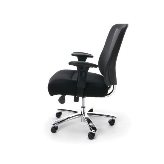 Essentials by OFM ESS-200 Big and Tall Swivel Mesh Office Chair with Arms