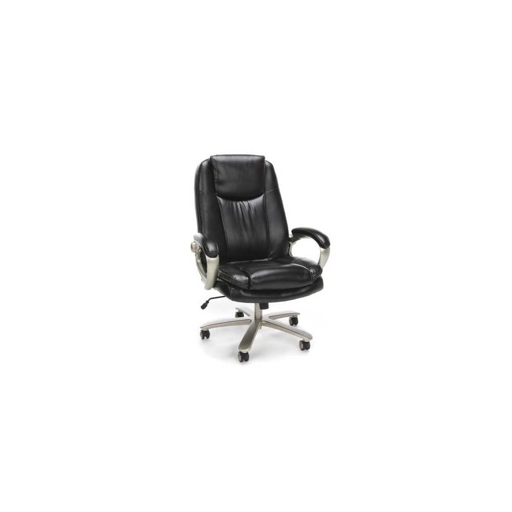 Essentials by OFM ESS-201 Big and Tall Leather Executive Office Chair with Arms