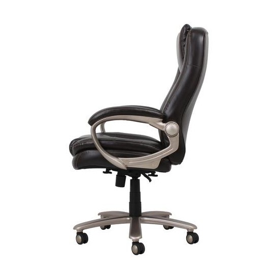 Essentials by OFM ESS-201 Big and Tall Leather Executive Office Chair with Arms