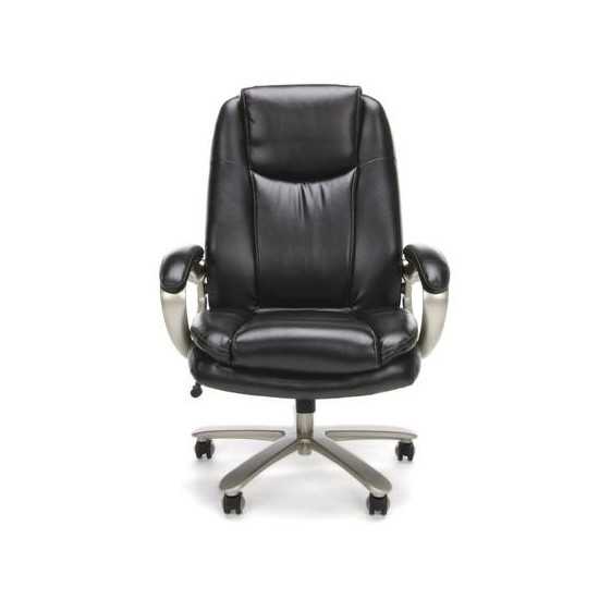 Essentials by OFM ESS-201 Big and Tall Leather Executive Office Chair with Arms