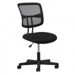 Essentials by OFM ESS-3020 Swivel Mesh Back Armless Task Chair