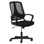 Essentials by OFM ESS-3040 Swivel Mesh High-Back Task Chair with Arms