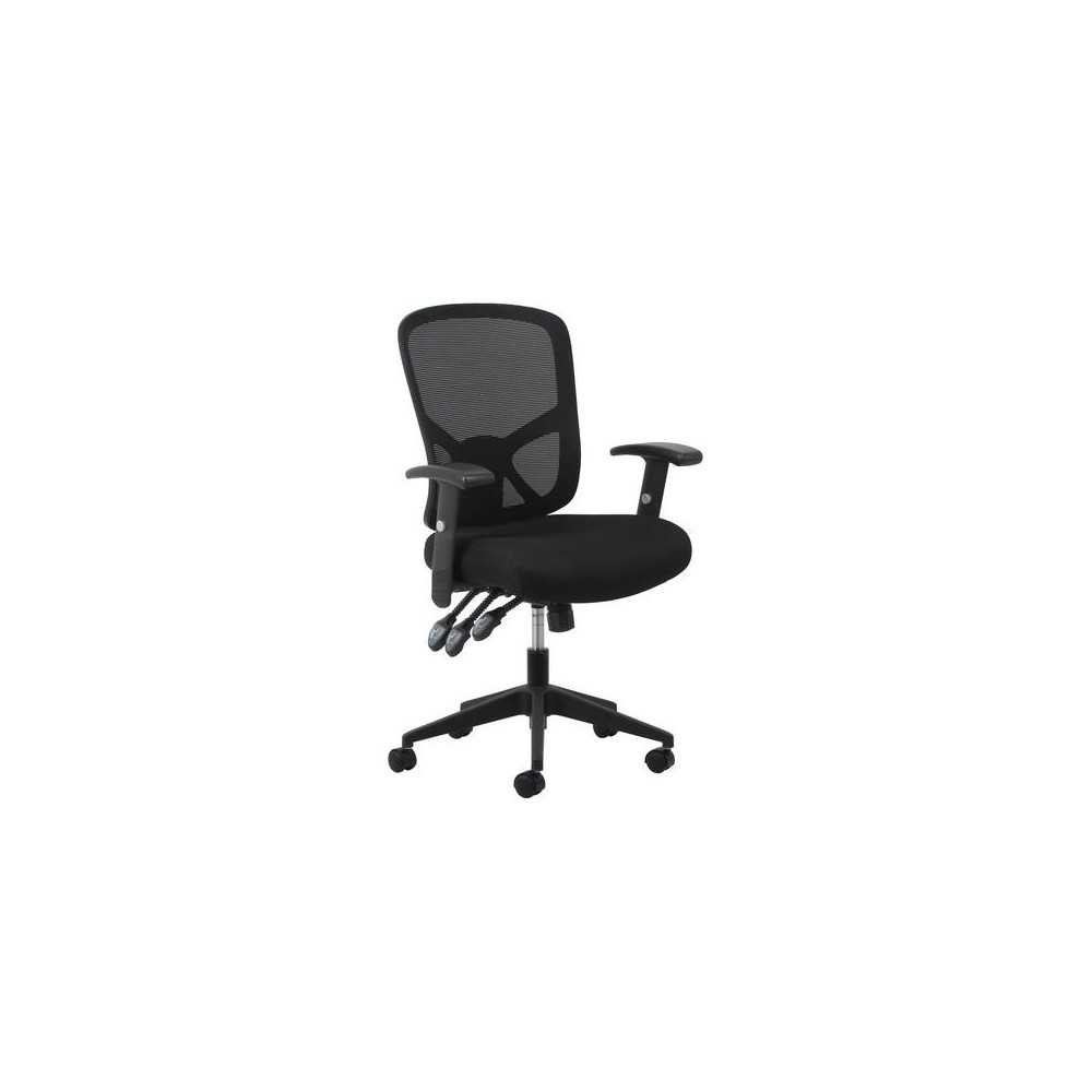 Essentials by OFM ESS-3050 3-Paddle Ergonomic Mesh High-Back Task Chair with Arms and Lumbar Support