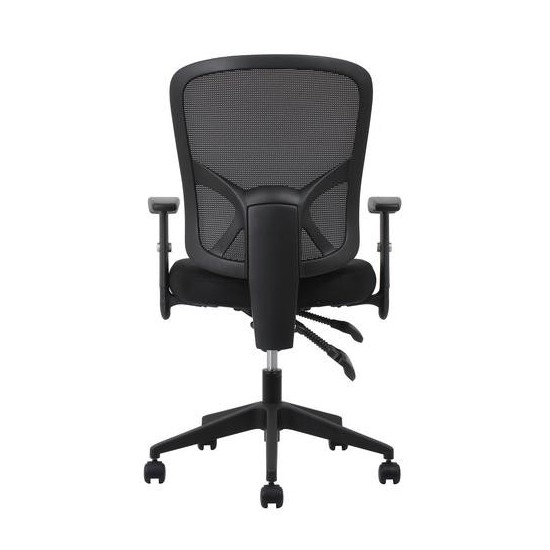 Essentials by OFM ESS-3050 3-Paddle Ergonomic Mesh High-Back Task Chair with Arms and Lumbar Support