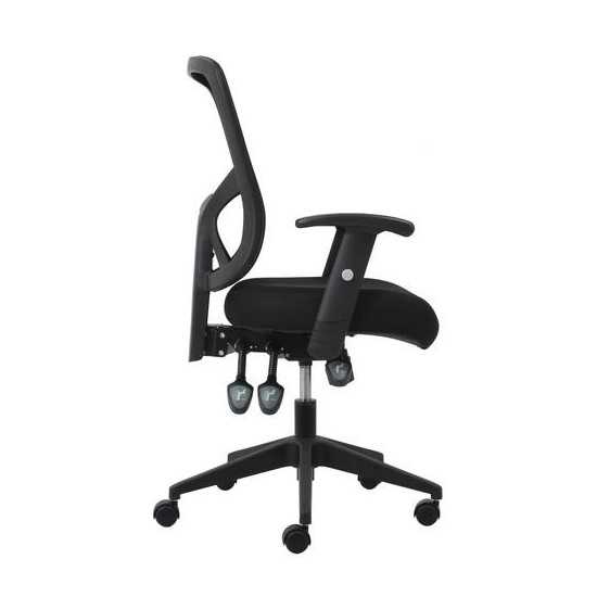 Essentials by OFM ESS-3050 3-Paddle Ergonomic Mesh High-Back Task Chair with Arms and Lumbar Support