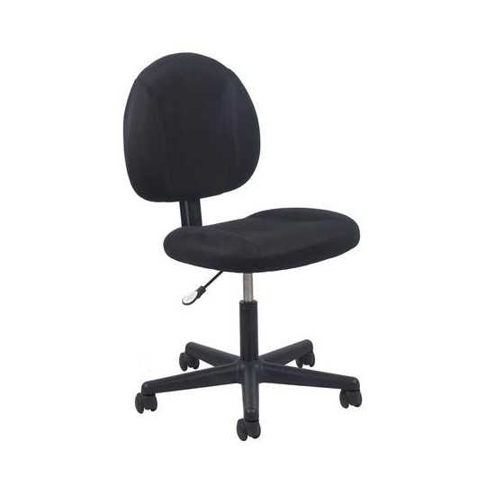 Essentials by OFM ESS-3060 Upholstered Armless Swivel Task Chair