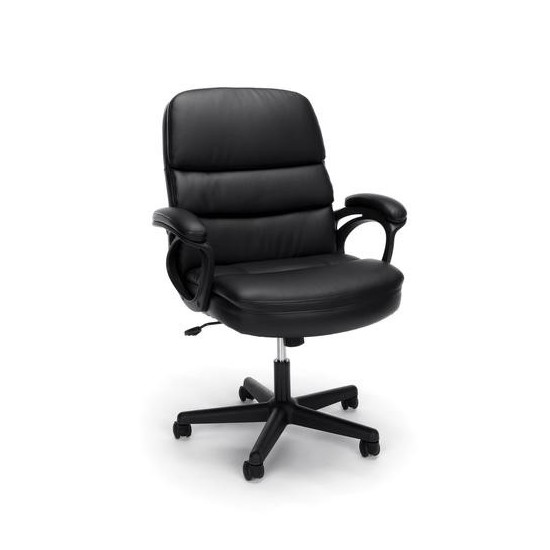 Essentials by OFM ESS-6025 Bonded Leather Executive Manager's Chair with Arms