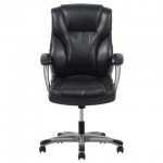 Essentials by OFM ESS-6030 High-Back Bonded Leather Executive Chair with Fixed Arms