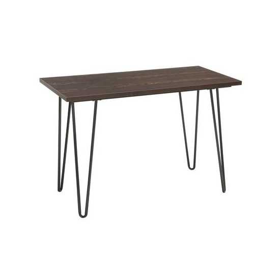 Essentials Collection 44" Home Retro Desk, Writing Desk with Hairpin Legs (ESS-1054)